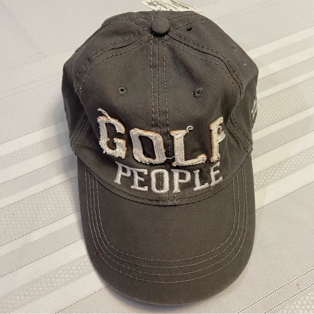 GOLF PEOPLE Grey Adjustable Cap - New with tags!